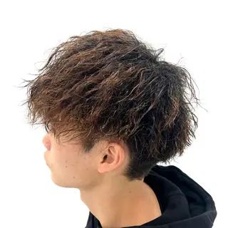 パーマ メンズ 柏メンズカットパーマ NO.1タイチのヘアスタイル