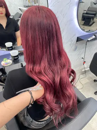 ロング カラー hair salon dot. mooda 韓国風サロン 町田店所属・韓国風ヘア🎀🩶 /♡𝓝𝓸𝓪♡のヘアスタイル