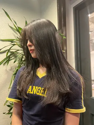 カラー soto.所属・HARUHI 銀座 美容師౨ৎ⋆˚のヘアスタイル