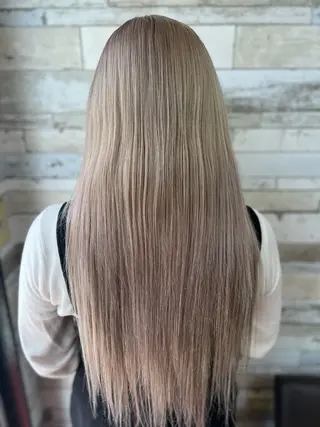 ロング B-W ⭐️REIKOのヘアスタイル