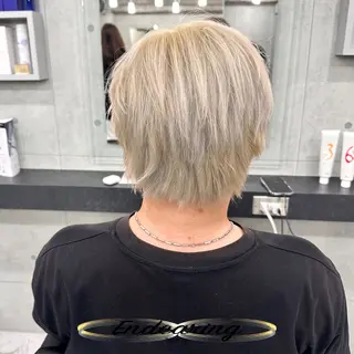 カラー Endearing 銀座/レイヤーカットのヘアスタイル