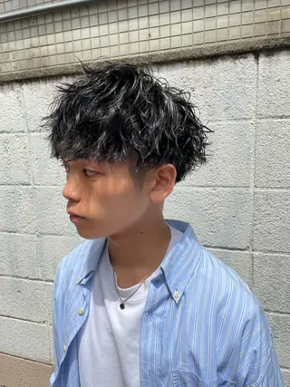 ミディアム 渋谷 メンズヘア⭐️ タニグチヨシユキのヘアスタイル