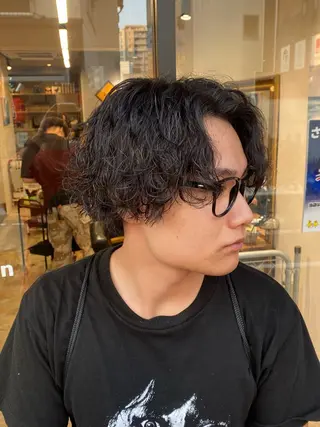 パーマ メンズ メンズパーマ/鈴木 雅也/メンズカットのヘアスタイル