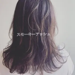 セミロング カラー noppo所属・NOPPO 和泉市 美容室／奥村　飛鳥のヘアスタイル