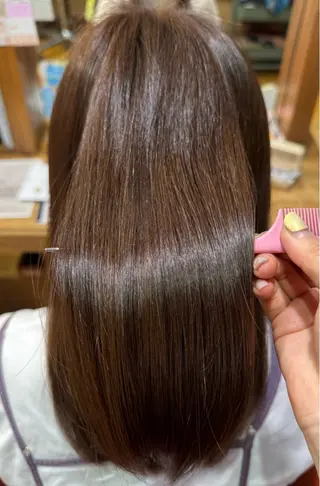 カラー 鈴木 杏のヘアスタイル