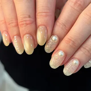 ネイル ゆびノさき茨木店 ニュアンス/アートのネイルデザイン