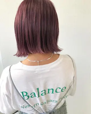 ミディアム 柔らかベージュ🩰/ 新潟駅/くるみのヘアスタイル