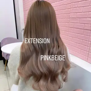 ロング エクステ🩵ブリーチ 韓国ヘア🩵KAEのヘアスタイル