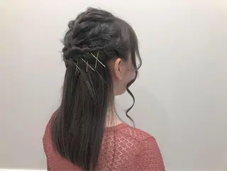 セミロング GO TODAY SHAiRE SALON原宿Stella店所属・GO TODAY シェアサロンのヘアスタイル