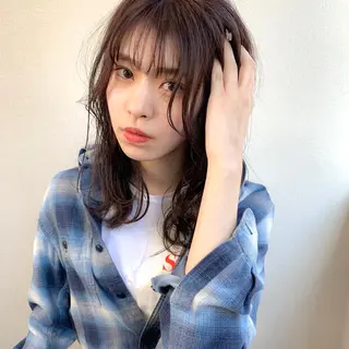 セミロング カラー ELTE表参道所属・✨上品レディーなヘア スタイルへ✨髙木諒也のヘアスタイル