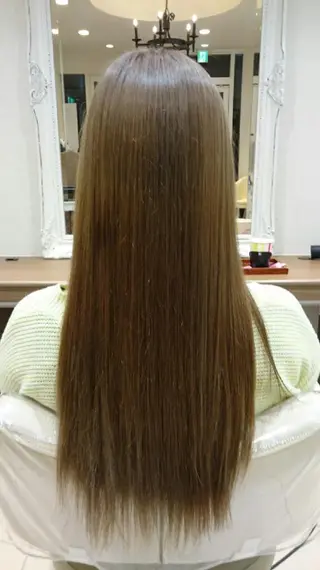 ロング カラー 縮毛矯正/髪質改善✂ 石川由紀乃のヘアスタイル