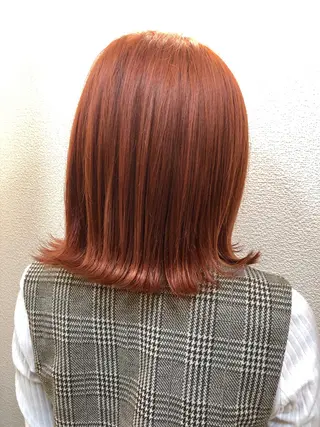 カラー white.所属・white.梅田 デザインカラー🦄のヘアスタイル