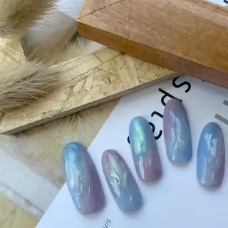 ネイル ⭐︎休業中の練習⭐︎ JNA認定講師髙橋のネイルデザイン