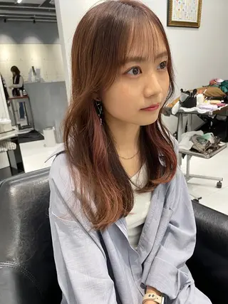 セミロング konno shoのヘアスタイル