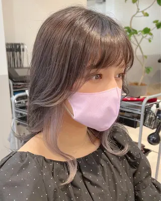 ミディアム 夏山 秀憲のヘアスタイル