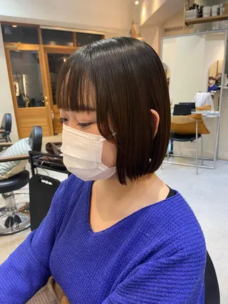 ミディアム なかむら ゆきのヘアスタイル