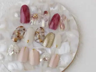 ネイル aime 中崎町のネイルデザイン