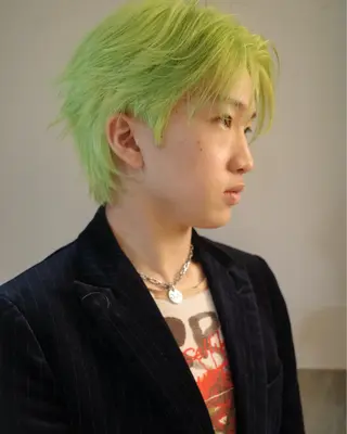 カラー メンズ キタダ ヒロキのヘアスタイル