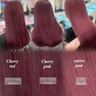 カラー akari🎀🤍 ガーリーstyleのヘアスタイル