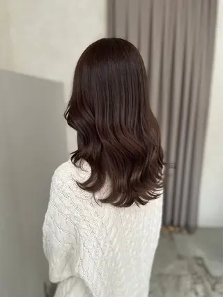 ロング カラー Inity所属・Inity 新谷茉璃のヘアスタイル