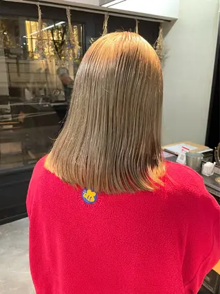 セミロング カラー ✨レディースカット モデル募集✨イブキのヘアスタイル