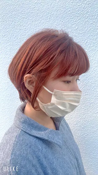 ショート カラー 園 冬稀のヘアスタイル