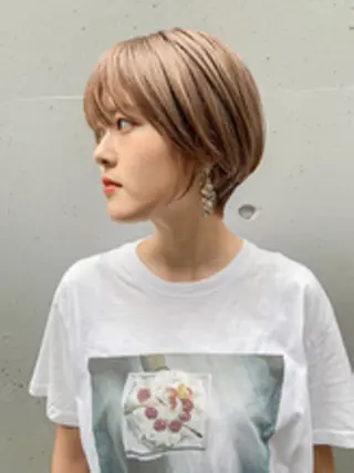 ショート LEBEN所属・leben serikaのヘアスタイル