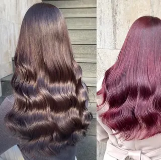 セミロング ミヤザキ タクトのヘアスタイル