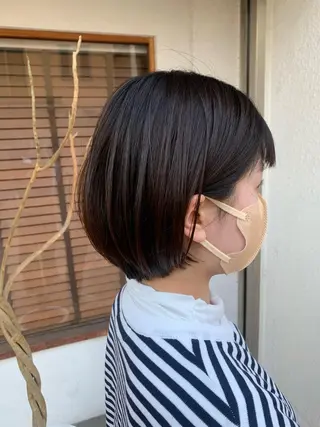 ショート カラー ヘアアレンジ putri 川邉 優花のヘアスタイル