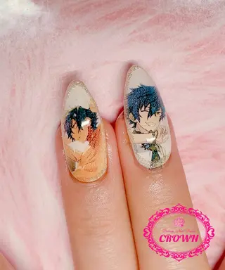 ネイル CROWN プライベートサロンのネイルデザイン