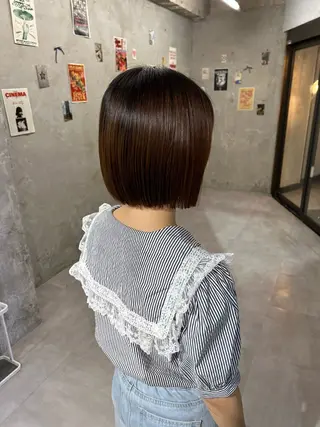 ミディアム 透明感カラー/メンズ /ボブKanna🪄のヘアスタイル