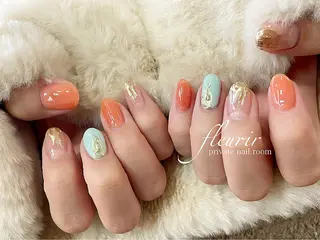 ネイル フルリール 【プライベートサロンのネイルデザイン