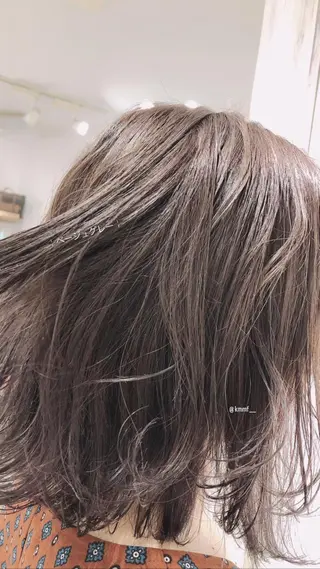 ミディアム カラー ｋｉｋｉ．所属・早田 遥 🍊.のヘアスタイル