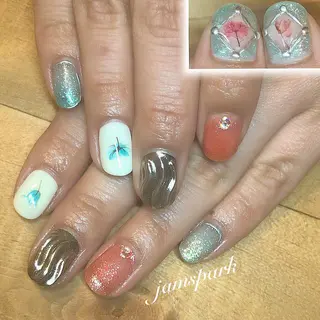 ネイル jamspark ✨のネイルデザイン