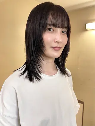 ロング カラー 安部佑哉/ハイトーン /レイヤー/グランジのヘアスタイル