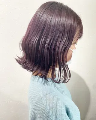 ショート カラー YU-KA ✂︎ROSSOのヘアスタイル