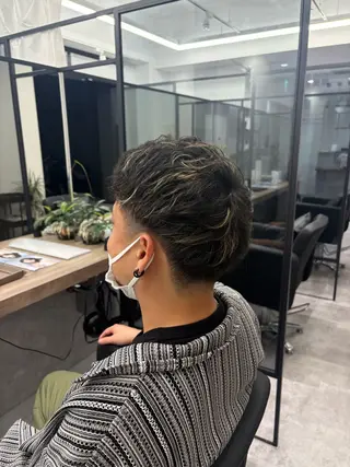 メンズ Nail &Beauty by UNO伊勢原所属・COCO .のヘアスタイル