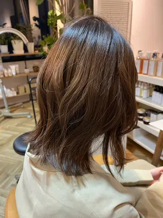 ミディアム 天王寺美容室/カット モデル募集/miiaのヘアスタイル