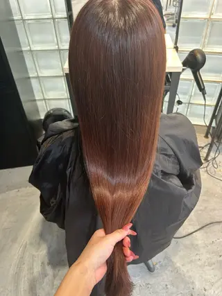 ロング おがわ まなのヘアスタイル