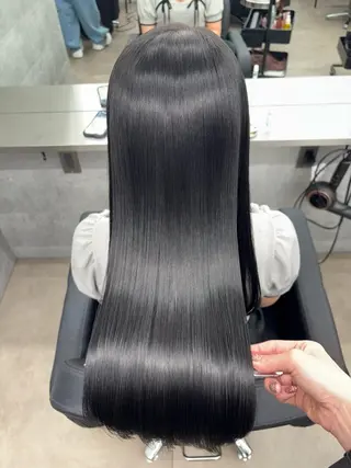 ロング カラー 髪質改善/韓国 ﾚｲﾔｰ/店長/原島のヘアスタイル