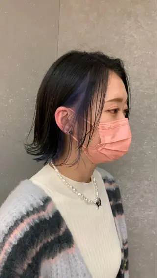 ショート カラー 韓国ヘア/艶カラー /田中悠佑のヘアスタイル