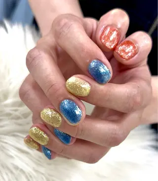 メンズ ネイル 金山ネイルサロン LIBERAのネイルデザイン