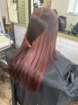 ロング カラー 渡辺 健太のヘアスタイル