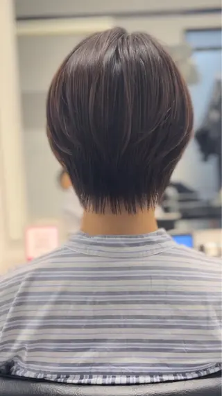 ショート ショートヘア、ボブ こやさん　コヤマのヘアスタイル