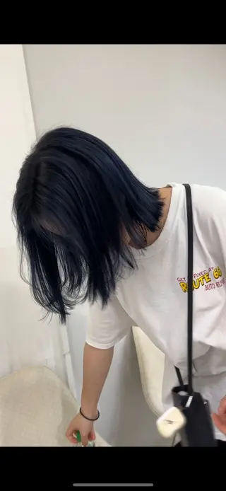 ミディアム hyuga/パーマ /ニュアンスパーマのヘアスタイル