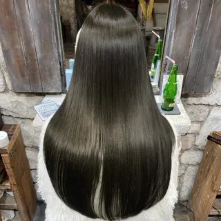 ロング カラー カライング所属・抜け感🦖似合わせ カット/izumiのヘアスタイル