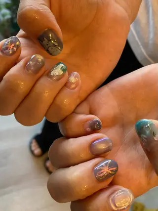 ネイル 爪の絵描き屋　ミテネイル所属・爪の絵描き屋 ミテネイルのネイルデザイン