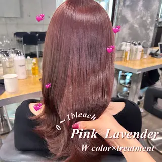 ミディアム IS所属・横浜美容室/透明感 カラー/レイヤーのヘアスタイル