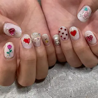 ネイル 東 千夏のネイルデザイン