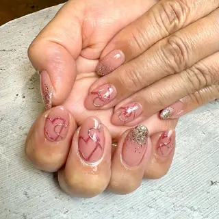 ネイル nail&eyelash mate所属・京都/東向日/桂 ayumiのネイルデザイン